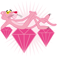 [LINEスタンプ] ピンクパンサー 