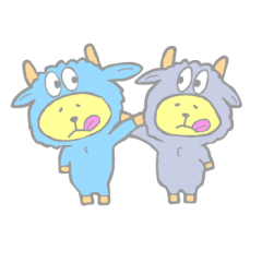 [LINEスタンプ] 青柳くんと黒柳くん fetchpriority=high