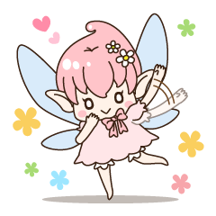[LINEスタンプ] 四季の妖精さんスタンプ 