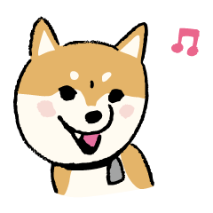 [LINEスタンプ] 柴犬「はち」
