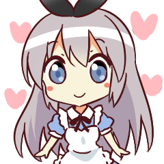 [LINEスタンプ] ありすちゃん