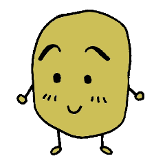 [LINEスタンプ] じゃがいもくん