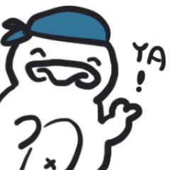 [LINEスタンプ] 海賊のペンギン 