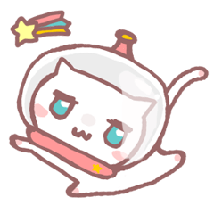 [LINEスタンプ] 宇宙ネコ 