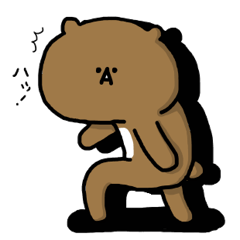 [LINEスタンプ] くまま