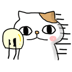 [LINEスタンプ] 理系ねこ 