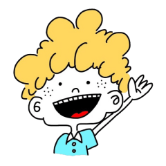 [LINEスタンプ] アフロくん