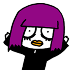[LINEスタンプ] ゴス好きベスのちいさな魔法 