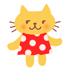 [LINEスタンプ] かわいいこねこ 