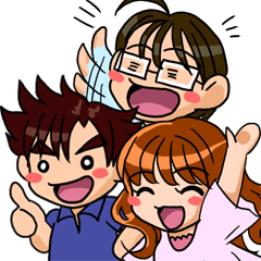 [LINEスタンプ] style-3！キャラクターズ 