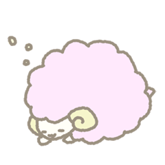 [LINEスタンプ] ももひつじ