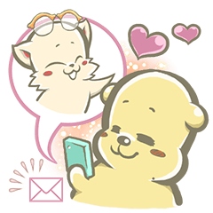 [LINEスタンプ] My Perfect You | Bobo loves Fi | 