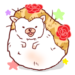[LINEスタンプ] はりねずみのはな 