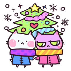 [LINEスタンプ] リア充ネコのイベント行事