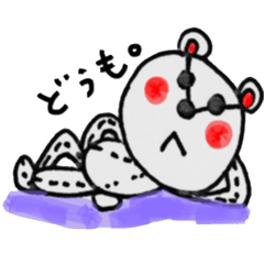 [LINEスタンプ] 手書きのクマちゃん。 