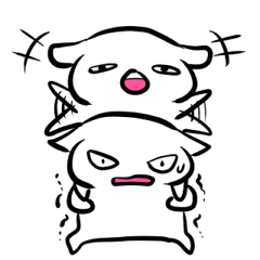 [LINEスタンプ] クズなりとクズたかのほぼ文字なしスタンプ 