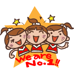 [LINEスタンプ] チアが大好き！