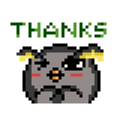 [LINEスタンプ] Penguin Pixel
