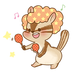 [LINEスタンプ] アフロリス 