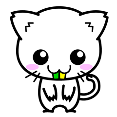 [LINEスタンプ] でっぱニャン 
