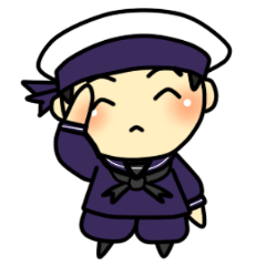 [LINEスタンプ] 陸曹クンと仲間たち 海上自衛隊編