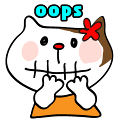 [LINEスタンプ] Easygoing Hanakocchi(ENG ver.) 