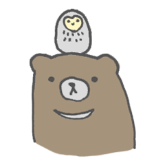 [LINEスタンプ] 小さな森の友達スタンプ 