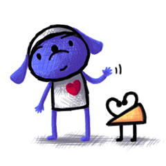 [LINEスタンプ] ブルーマウス2