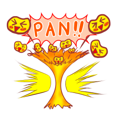 [LINEスタンプ] ハジケろ！ポテチ道2。 