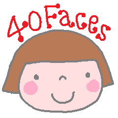 [LINEスタンプ] ことちゃん 40faces 