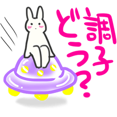 [LINEスタンプ] プカうさ 