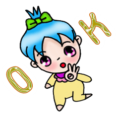 [LINEスタンプ] Fhasai girl 
