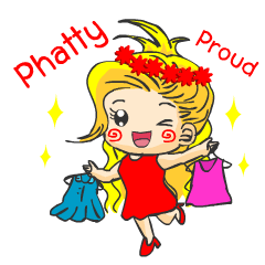 [LINEスタンプ] Phatty Proud