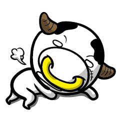 [LINEスタンプ] 牛ヤンキー