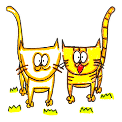 [LINEスタンプ] にゃんだふるらいふ 
