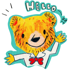 [LINEスタンプ] イケメン熊のクマ吉♡ 