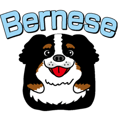 [LINEスタンプ] バーニーズのモートタン 