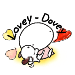 [LINEスタンプ] てくちゅんとケンちゃん（仲良し）英語 fetchpriority=high
