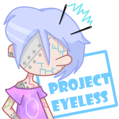 [LINEスタンプ] Project Eyeless 