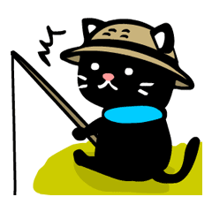 [LINEスタンプ] 釣りにゃんこ 