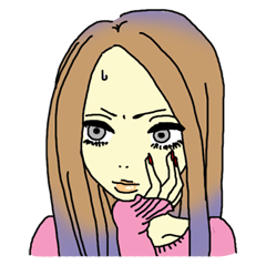 [LINEスタンプ] 女は怖いスタンプ