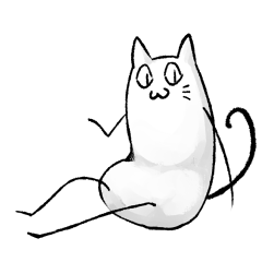 [LINEスタンプ] 奇妙な猫のスタンプ 
