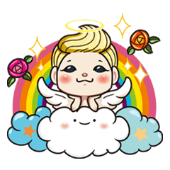 [LINEスタンプ] 1004 My little angel 