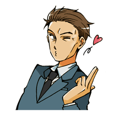 [LINEスタンプ] 恋せよOYAJI 〜fromオヤジズム〜の画像（メイン）