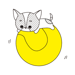 [LINEスタンプ] テニスもも