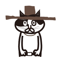 [LINEスタンプ] ミヤオさん 