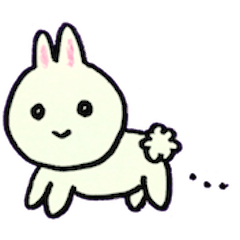 [LINEスタンプ] ふんうさぎ 