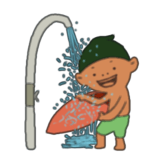 [LINEスタンプ] サーフィンの 
