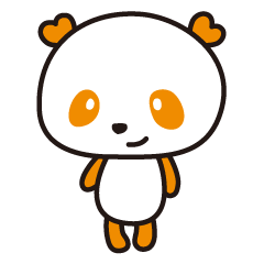[LINEスタンプ] HAPPYパンダ♪あいむ 