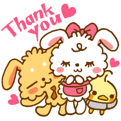 [LINEスタンプ] フワモコな毎日 